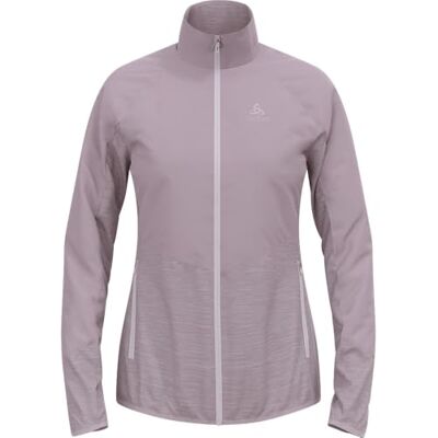 ODLO Damen Laufjacke Grau - Warm Hybrid ODLO Damen Laufjacke Grau - Warm Hybrid