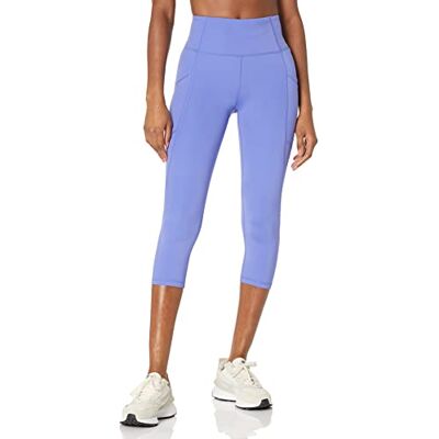 Amazon Damen Active Sculpt Workout Athleisure Capri-Leggings mit hohem Bund und Taschen (erhältlich in Übergrößen ), Purpur, 4XL Große Größen Amazon Damen Active Sculpt Workout Athleisure Capri-Leggings mit hohem Bund und Taschen (erhältlich in Übergrößen ), Purpur, 4XL Große Größen