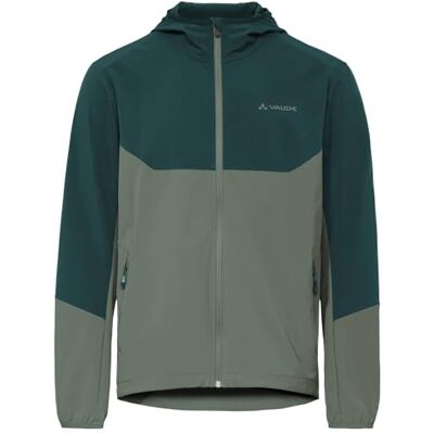 VAUDE Herren Softshelljacke Men's Moab IV -Winddichte MTB-Jacke mit Kapuze, Atmungsaktiv & Wasserabweisend, deep pond, XXL VAUDE Herren Softshelljacke Men's Moab IV -Winddichte MTB-Jacke mit Kapuze, Atmungsaktiv & Wasserabweisend, deep pond, XXL