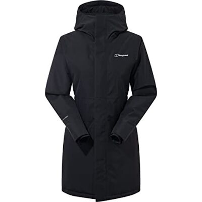 Berghaus Damen Hinderwick Isolierjacke, wasserdicht Strapazierfähig Atmungsaktive Regenjacke Jacke, Schwarz/Schwarz, 12 Berghaus Damen Hinderwick Isolierjacke, wasserdicht Strapazierfähig Atmungsaktive Regenjacke Jacke, Schwarz/Schwarz, 12