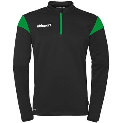 uhlsport Squad 27 1/4 Zip Top Fußball Langarm Fußball-Top und Sport-Pullover im Unisex-Schnitt uhlsport Squad 27 1/4 Zip Top Fußball Langarm Fußball-Top und Sport-Pullover im Unisex-Schnitt