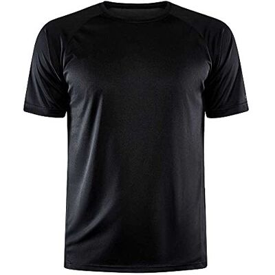 Craft CORE Unify Training Tee M Black S Funktionsshirt Herren Kurzarm, Sportshirt, atmungsaktiv, schnelltrocknend, recyceltes Material, Fitnessshirt, Running Shirt, Trainingsshirt Craft CORE Unify Training Tee M Black S Funktionsshirt Herren Kurzarm, Sportshirt, atmungsaktiv, schnelltrocknend, recyceltes Material, Fitnessshirt, Running Shirt, Trainingsshirt