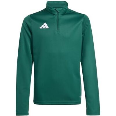 Adidas Unisex Kinder Entrada26 Training Top Kids Sweatshirt, Team Dark Green/White, 13-14 Years Adidas Unisex Kinder Entrada26 Training Top Kids Sweatshirt, Team Dark Green/White, 13-14 Years