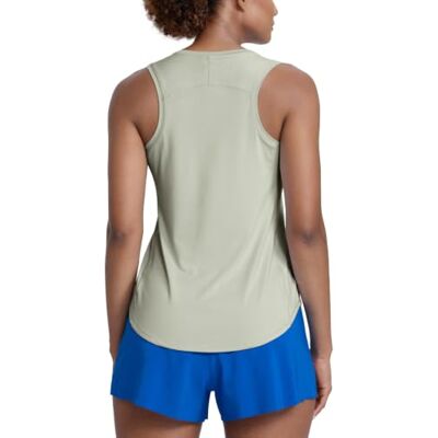 CRZ YOGA Leichtes Racerback Tank Top Workout, Feuchtigkeitsableitend, Classic Fit, Hüftlang, Reflektierende Details, Ärmelloses Shirt für Damen CRZ YOGA Leichtes Racerback Tank Top Workout, Feuchtigkeitsableitend, Classic Fit, Hüftlang, Reflektierende Details, Ärmelloses Shirt für Damen