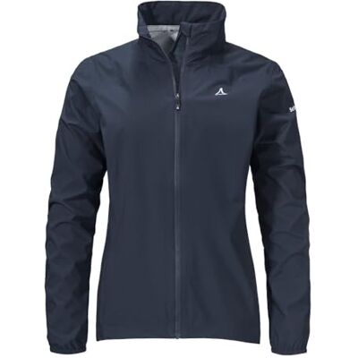 Schöffel Damen Jacket Style Lurbek WMS, wasserdichte Fahrradjacke mit radspezifischer Passform, ultraleichte Regenjacke mit Rückentasche, atmungsaktiv, navy blazer, 36 Schöffel Damen Jacket Style Lurbek WMS, wasserdichte Fahrradjacke mit radspezifischer Passform, ultraleichte Regenjacke mit Rückentasche, atmungsaktiv, navy blazer, 36