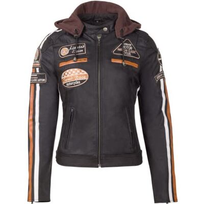 URBAN 5884 Damen Lederjacke mit Protektoren - Jacke URBAN 5884 Damen Lederjacke mit Protektoren - Jacke