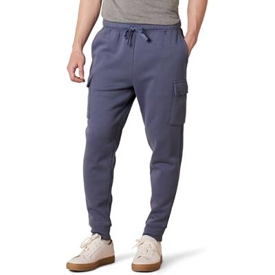 Amazon Cargo-Fleece-Jogginghose für Herren, Indigo, Größe XL Amazon Cargo-Fleece-Jogginghose für Herren, Indigo, Größe XL