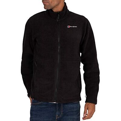 Berghaus Herren Prism Micro Polartec Fleece-Jacke Zusätzliche Wärme Besonders bequem Midlayer, Schwarz/Schwarz, XXL Berghaus Herren Prism Micro Polartec Fleece-Jacke Zusätzliche Wärme Besonders bequem Midlayer, Schwarz/Schwarz, XXL