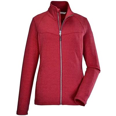 Killtec Damen Stretchjacke mit Stehkragen/Fleecejacke KOS 102 WMN FLX JCKT, rot, 36, 39176-000 Killtec Damen Stretchjacke mit Stehkragen/Fleecejacke KOS 102 WMN FLX JCKT, rot, 36, 39176-000