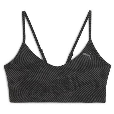 Puma Damen CLOUDSPUN Trainings-BH XL, Black AOP Puma Damen CLOUDSPUN Trainings-BH XL, Black AOP