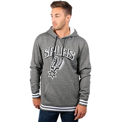 Ultra Game Herren NBA MVP Super Soft Pullover Hoodie Sweatshirt Sport-Fan, Anthrazit meliert, Medium Ultra Game Herren NBA MVP Super Soft Pullover Hoodie Sweatshirt Sport-Fan, Anthrazit meliert, Medium