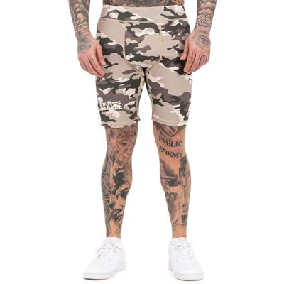BENLEE Herren Funktionsshorts schmale Passform KRINSON, Camo Desert, 3XL BENLEE Herren Funktionsshorts schmale Passform KRINSON, Camo Desert, 3XL