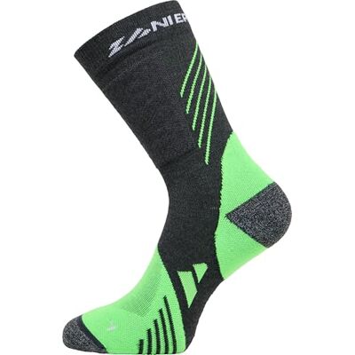 Zanier Unisex Hiking Socken, Lime/Olive, L Zanier Unisex Hiking Socken, Lime/Olive, L