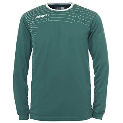 uhlsport Damen Match (Hemd&Shorts) Ls Team Kit, grün (lagune/Weiß), M uhlsport Damen Match (Hemd&Shorts) Ls Team Kit, grün (lagune/Weiß), M
