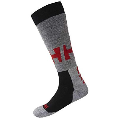 Helly Hansen Unisex Alpine Socken Medium, Schwarz, 45-47 Helly Hansen Unisex Alpine Socken Medium, Schwarz, 45-47