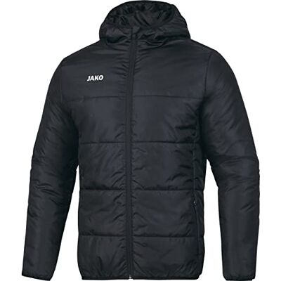 JAKO Kids Sonstige Jacke Steppjacke Basic, Schwarz, EX7250-08, 128 JAKO Kids Sonstige Jacke Steppjacke Basic, Schwarz, EX7250-08, 128