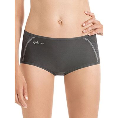 Anita Active Damen Sportunterhose Sport Panty 1627, Gr. 36, Grau (anthrazit 408) Anita Active Damen Sportunterhose Sport Panty 1627, Gr. 36, Grau (anthrazit 408)