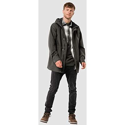 Jack Wolfskin Herren Cape Point Jacke, Dark Moss, XXL, 1112941 Jack Wolfskin Herren Cape Point Jacke, Dark Moss, XXL, 1112941