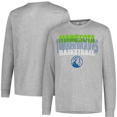 Ultra Game Erwachsene, Herren T Supreme Langarm Pullover Tee Shirt Langärmeliges, Meliert, grau, Large Ultra Game Erwachsene, Herren T Supreme Langarm Pullover Tee Shirt Langärmeliges, Meliert, grau, Large