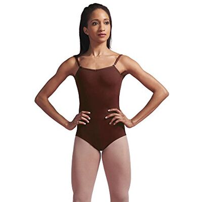 Capezio Damen Camisole Leotard With Adjustable Straps Trikot, Espresso, S Capezio Damen Camisole Leotard With Adjustable Straps Trikot, Espresso, S