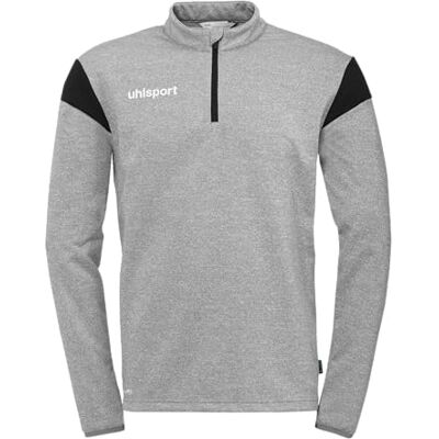 uhlsport Squad 27 1/4 Zip Top Fußball Langarm Fußball-Top und Sport-Pullover im Unisex-Schnitt uhlsport Squad 27 1/4 Zip Top Fußball Langarm Fußball-Top und Sport-Pullover im Unisex-Schnitt