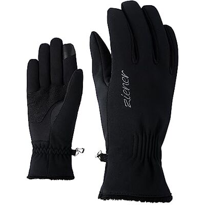 Ziener Damen IBRANA TOUCH LADY glove multisport Freizeit- / Funktions- / Outdoor-Handschuhe winddicht, atmungsaktiv, schwarz (black), 6 Ziener Damen IBRANA TOUCH LADY glove multisport Freizeit- / Funktions- / Outdoor-Handschuhe winddicht, atmungsaktiv, schwarz (black), 6