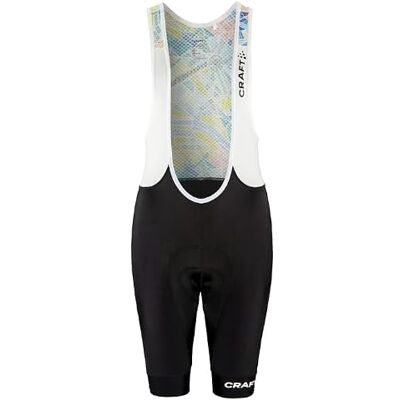 Craft ADV ENDUR BIB Shorts W White/Multi XS Craft ADV ENDUR BIB Shorts W White/Multi XS