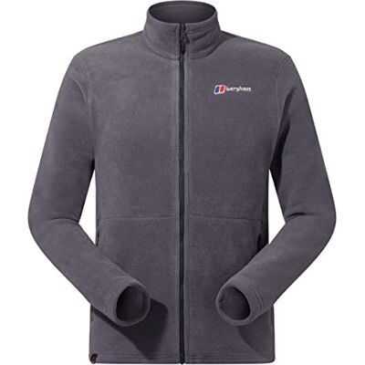 Berghaus Herren Prism Micro Polartec Fleece-Jacke Zusätzliche Wärme Besonders bequem Midlayer, Carbon, XXL Berghaus Herren Prism Micro Polartec Fleece-Jacke Zusätzliche Wärme Besonders bequem Midlayer, Carbon, XXL