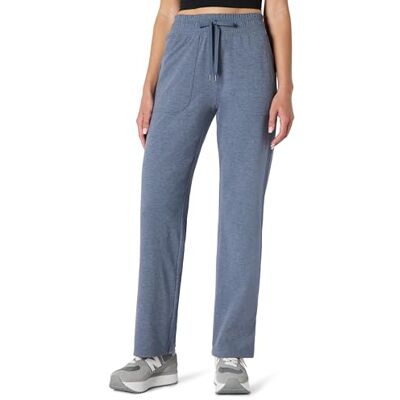 Amazon Damen Reisekleidung, Relaxed Fit leichte Stretch-Trainingshose für lockeres Training, Schiefer Space-dye, S Amazon Damen Reisekleidung, Relaxed Fit leichte Stretch-Trainingshose für lockeres Training, Schiefer Space-dye, S