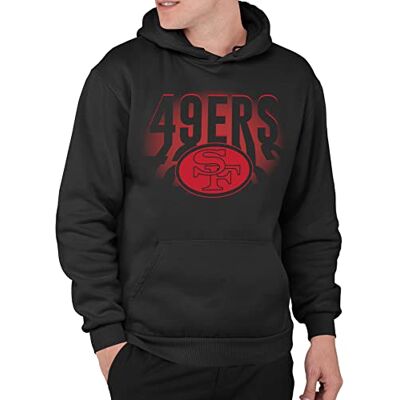 Junk Food NFL San Francisco 49ers Team Spotlight Unisex Adult Pullover Fleece Hoodie for Men and Women Size Large Junk Food NFL San Francisco 49ers Team Spotlight Unisex Adult Pullover Fleece Hoodie for Men and Women Size Large