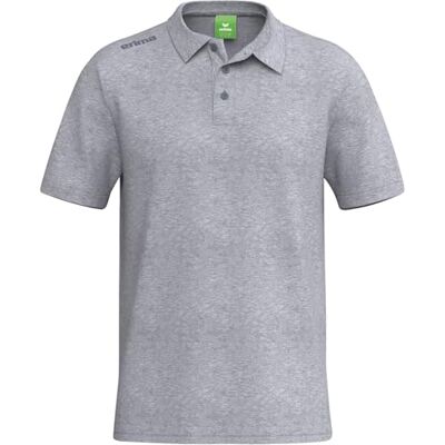 Erima Unisex TS Poloshirt (2112602), grau Melange, 4XL Erima Unisex TS Poloshirt (2112602), grau Melange, 4XL