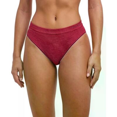 FALKE Damen Baselayer-Unterwäsche Wool-Tech Light W Sl Wolle Funktionsmaterial schnelltrocknend 1 Stück, Rot Ruby 8830, XL FALKE Damen Baselayer-Unterwäsche Wool-Tech Light W Sl Wolle Funktionsmaterial schnelltrocknend 1 Stück, Rot Ruby 8830, XL