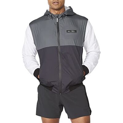 2XU Herren Contender Windbreaker Jacke, Schwarz (Turbulence/Black), M 2XU Herren Contender Windbreaker Jacke, Schwarz (Turbulence/Black), M