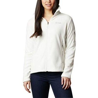 Columbia Damen, Fleecejacke Mit Durchgehendem Reißverschluss, Sea Salt, L Columbia Damen, Fleecejacke Mit Durchgehendem Reißverschluss, Sea Salt, L
