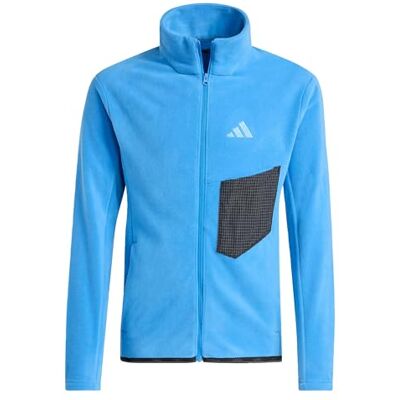 Adidas Unisex Kids Terrex Kids Multi Full-Zip Fleece, ray Blue, 5-6 Years Adidas Unisex Kids Terrex Kids Multi Full-Zip Fleece, ray Blue, 5-6 Years