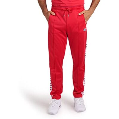 ARENA Herren Relax Iv Team Pant Jogger Sweatpants Trainingshose, Rot/Weiß/Rot, Mittel ARENA Herren Relax Iv Team Pant Jogger Sweatpants Trainingshose, Rot/Weiß/Rot, Mittel