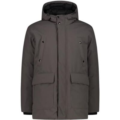 CMP Lange Herrenjacke mit fester Kapuze Jacke für Herren CMP Lange Herrenjacke mit fester Kapuze Jacke für Herren