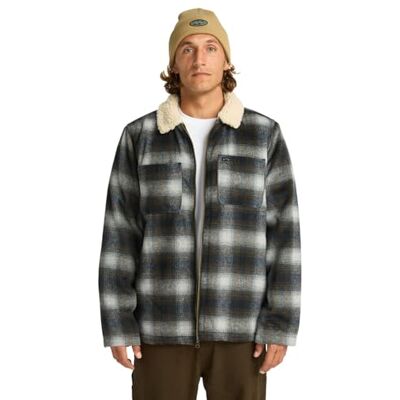Billabong Hills Sherpa Jacke, Schwarz, S Billabong Hills Sherpa Jacke, Schwarz, S