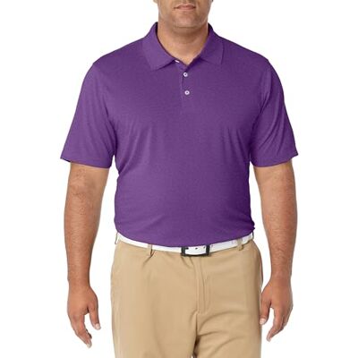 Amazon Herren Golf-Poloshirt, Schnell trocknend, Kurzarm, Violett Heidekraut, L Amazon Herren Golf-Poloshirt, Schnell trocknend, Kurzarm, Violett Heidekraut, L