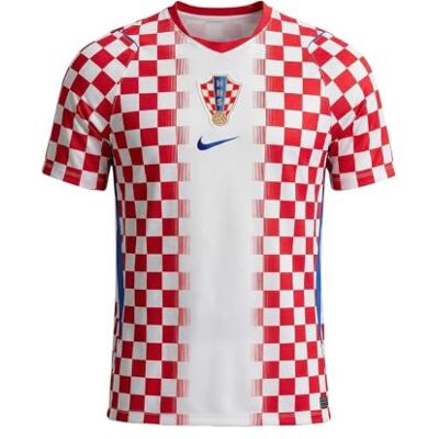 Nike Kroatien Heimtrikot Kinder 8/10 Jahre – Croatia National Team Fußball Trikot – WM 2026 Euro Fan Jersey NK Dri-FIT Stadium Shirt, White Nike Kroatien Heimtrikot Kinder 8/10 Jahre – Croatia National Team Fußball Trikot – WM 2026 Euro Fan Jersey NK Dri-FIT Stadium Shirt, White