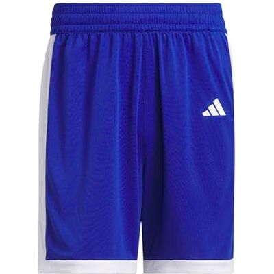 Adidas Herren Mens Pulse Speed Bball Short Shorts, Team royal Blue/White, S Adidas Herren Mens Pulse Speed Bball Short Shorts, Team royal Blue/White, S