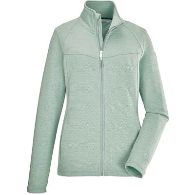 Killtec Damen Stretchjacke mit Stehkragen/Fleecejacke KOS 102 WMN FLX JCKT, hell mint, 38, 39176-000 Killtec Damen Stretchjacke mit Stehkragen/Fleecejacke KOS 102 WMN FLX JCKT, hell mint, 38, 39176-000