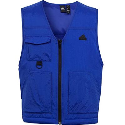 Adidas Unisex Kinder Vest U Ce Vest, Lucid Blue/Black, HR6273, 152 Adidas Unisex Kinder Vest U Ce Vest, Lucid Blue/Black, HR6273, 152
