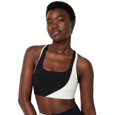 Amazon Damen Active FormFlex Butterweicher Sport-BH Mit Leichtem Halt Im Colorblock-Design Mit Quadratischem Ausschnitt Und Racerback Amazon Damen Active FormFlex Butterweicher Sport-BH Mit Leichtem Halt Im Colorblock-Design Mit Quadratischem Ausschnitt Und Racerback