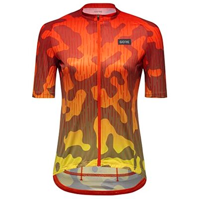 Gore Wear Rain Camo Kurzarm Trikot - Fahrrads jersey Gore Wear Rain Camo Kurzarm Trikot - Fahrrads jersey