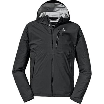 Schöffel Herren 2.5L Jacket Tegelberg M, wasserdichte, winddichte Outdoorjacke, atmungsaktive Übergangsjacke mit geruchshemmender Innenseite, black, 50 Schöffel Herren 2.5L Jacket Tegelberg M, wasserdichte, winddichte Outdoorjacke, atmungsaktive Übergangsjacke mit geruchshemmender Innenseite, black, 50