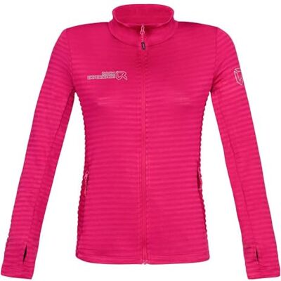Rock Experience Damen Notch 2.0 Woman Fleece Outdoor Sweatshirt Trekking ESURSIONISMO, Rot, XS EU Rock Experience Damen Notch 2.0 Woman Fleece Outdoor Sweatshirt Trekking ESURSIONISMO, Rot, XS EU