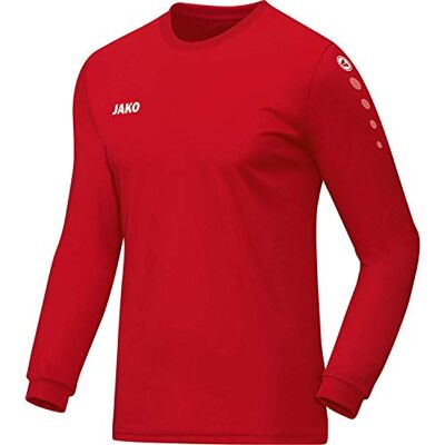 JAKO Herren Trikot Team (Langarm), Sportrot, 3XL JAKO Herren Trikot Team (Langarm), Sportrot, 3XL
