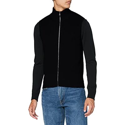 FALKE Herren Weste Zip Vesten, Night Sky, XXL, 60033 FALKE Herren Weste Zip Vesten, Night Sky, XXL, 60033