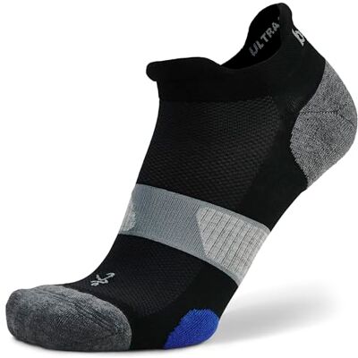 Balega Unisex Ultraglide Cushioning Performance No Show Athletic (1 Paar) Laufsocken, Schwarz, XL EU Balega Unisex Ultraglide Cushioning Performance No Show Athletic (1 Paar) Laufsocken, Schwarz, XL EU